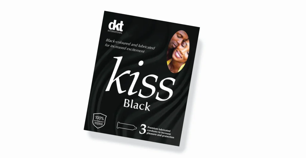Kiss Condoms - Black Variant