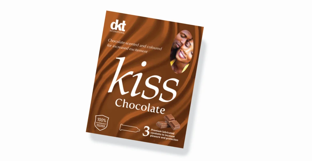 Kiss Condoms - Chocolate Variant