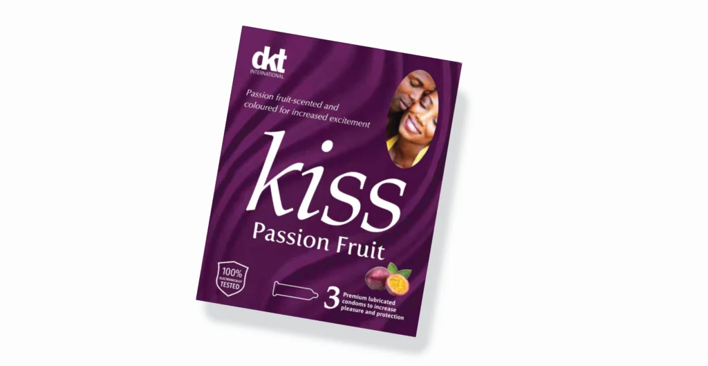 Kiss Condoms - Passion Fruit Variant