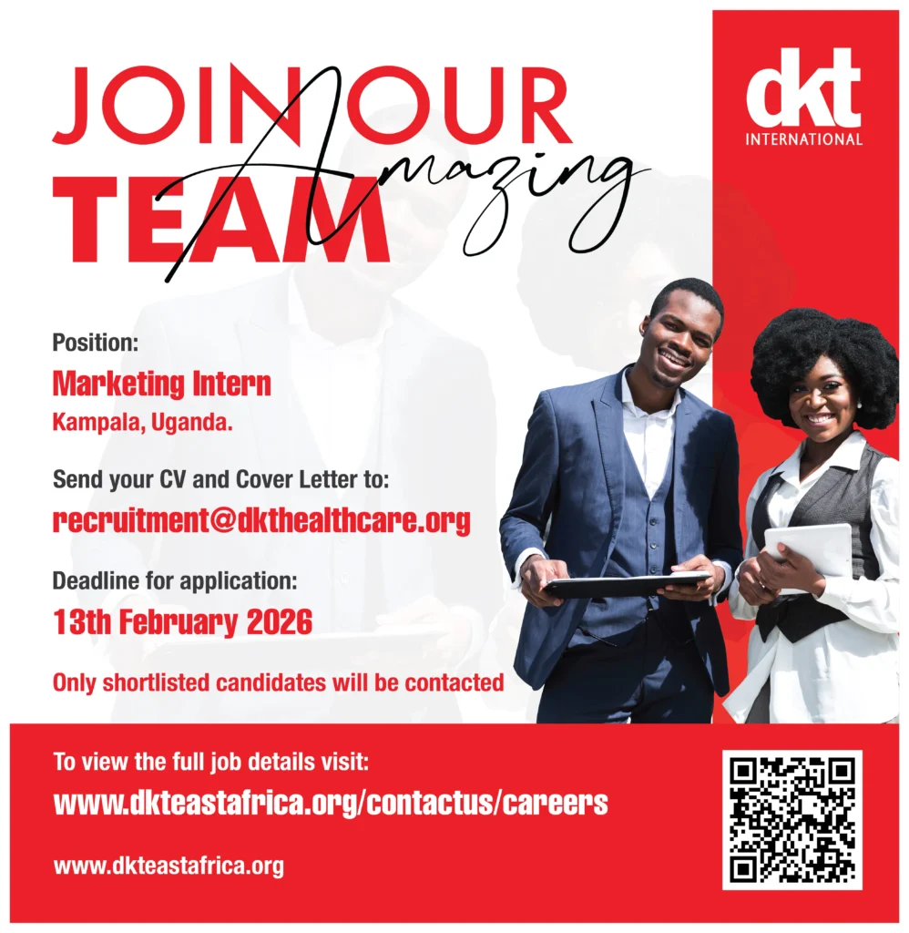 DKT International - Marketing Intern Kampala Uganda - Job Ad
