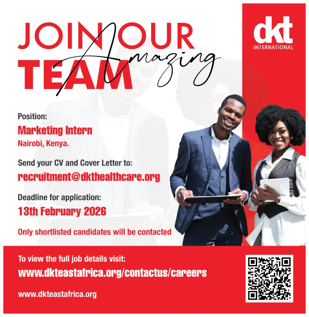 DKT International - Marketing Intern Kenya - Job Ad